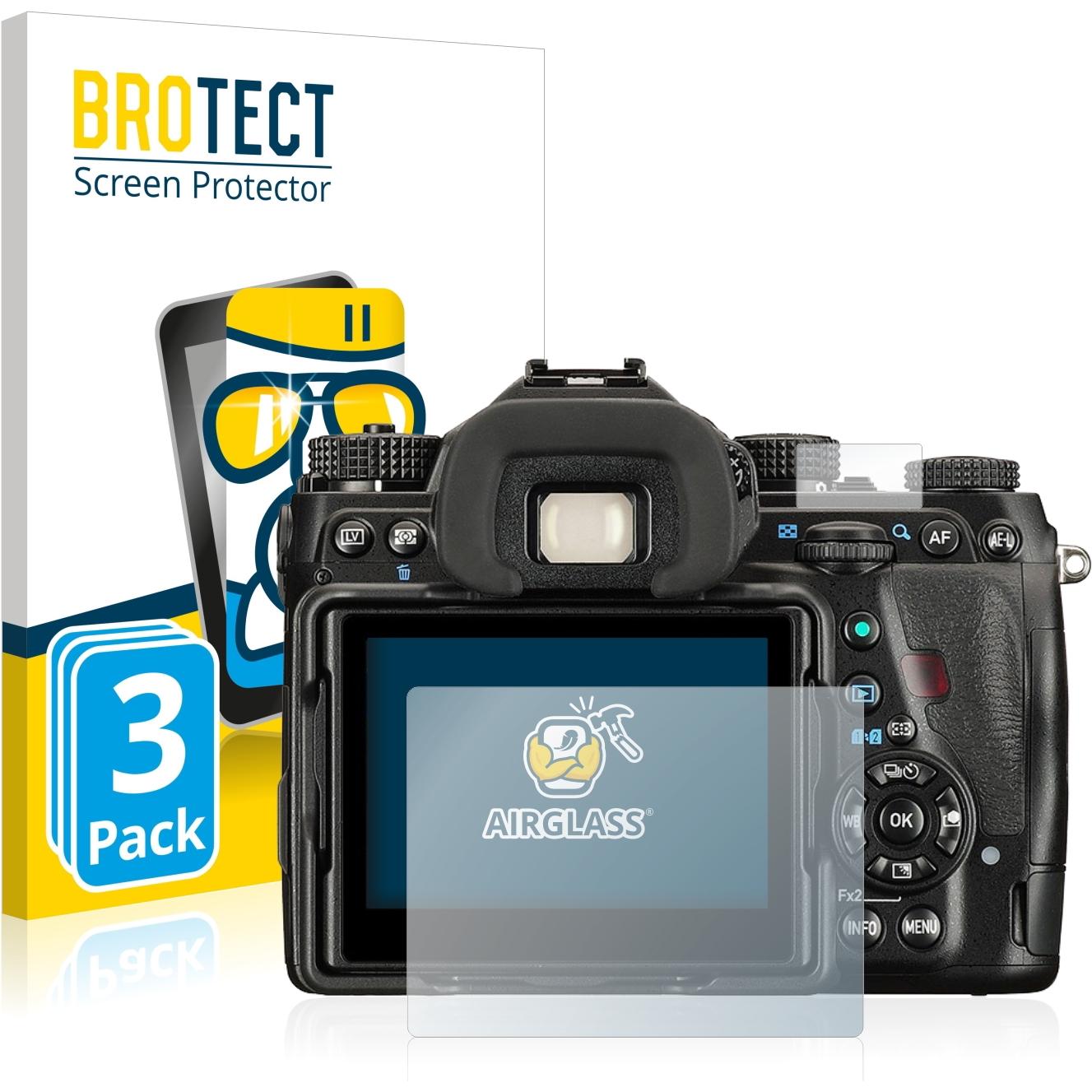 BROTECT AirGlass Panzerglasfolie (Displayschutz), Kameraschutz