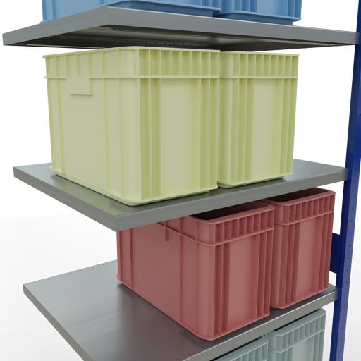 Image du produit Schulte Lagertechnik Système enfichable Élément suivant MULTIplus330 avec traverse de longueur