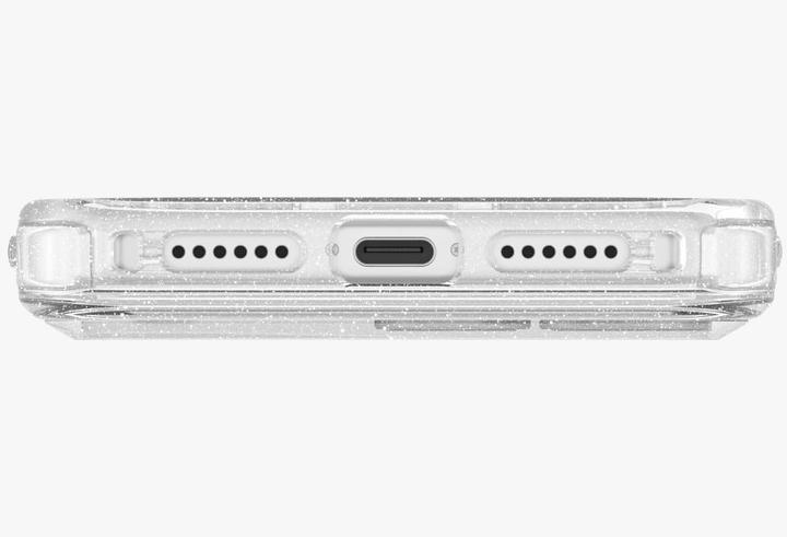 Actual product image Uniq LifePro Xtreme Case for iPhone 17 Pro Max Magclick Charging Clear/Glitter (Apple iPhone 17 Pro Max)