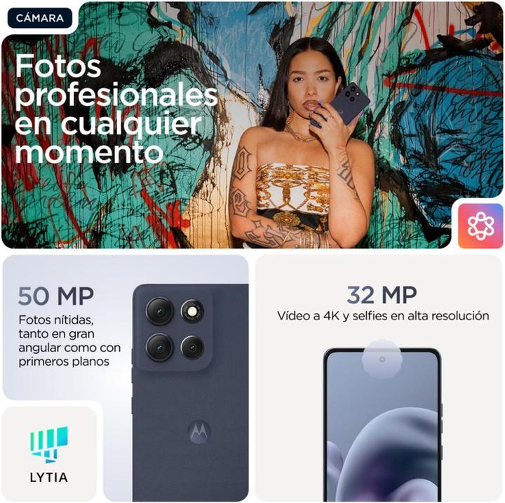 Productafbeelding Motorola Moto G86 (256 GB, Spellbound, 6.67", SIM + eSIM, 5G)