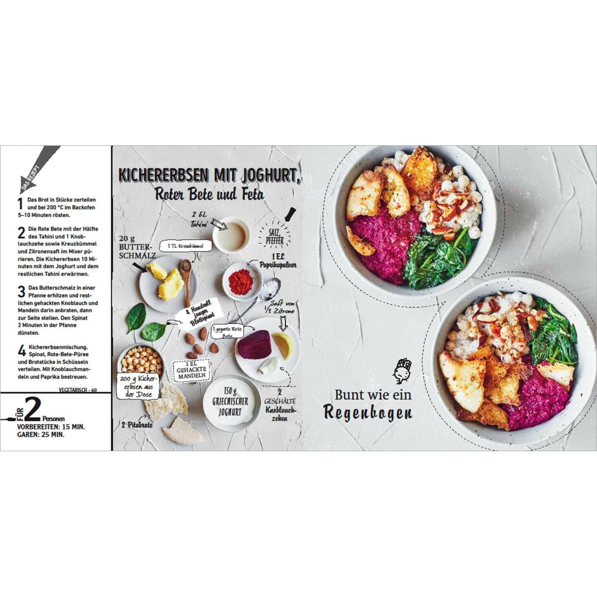 Thumbnail - Buddha Bowls - die besten Rezepte für Körper und Seele: ausgewogen, lecker, vollwertig, Ratgeber von Wiebke Krabbe, Audr...