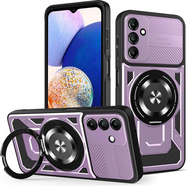 Actual product image Techsuit - RuggedCam - Samsung Galaxy A14 4G / A14 5G - Purple (Samsung Galaxy A14, Samsung Galaxy A14 5G)