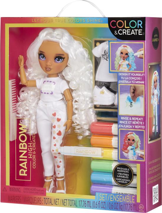 Actual product image MGA Rainbow High Color & Create- Lila