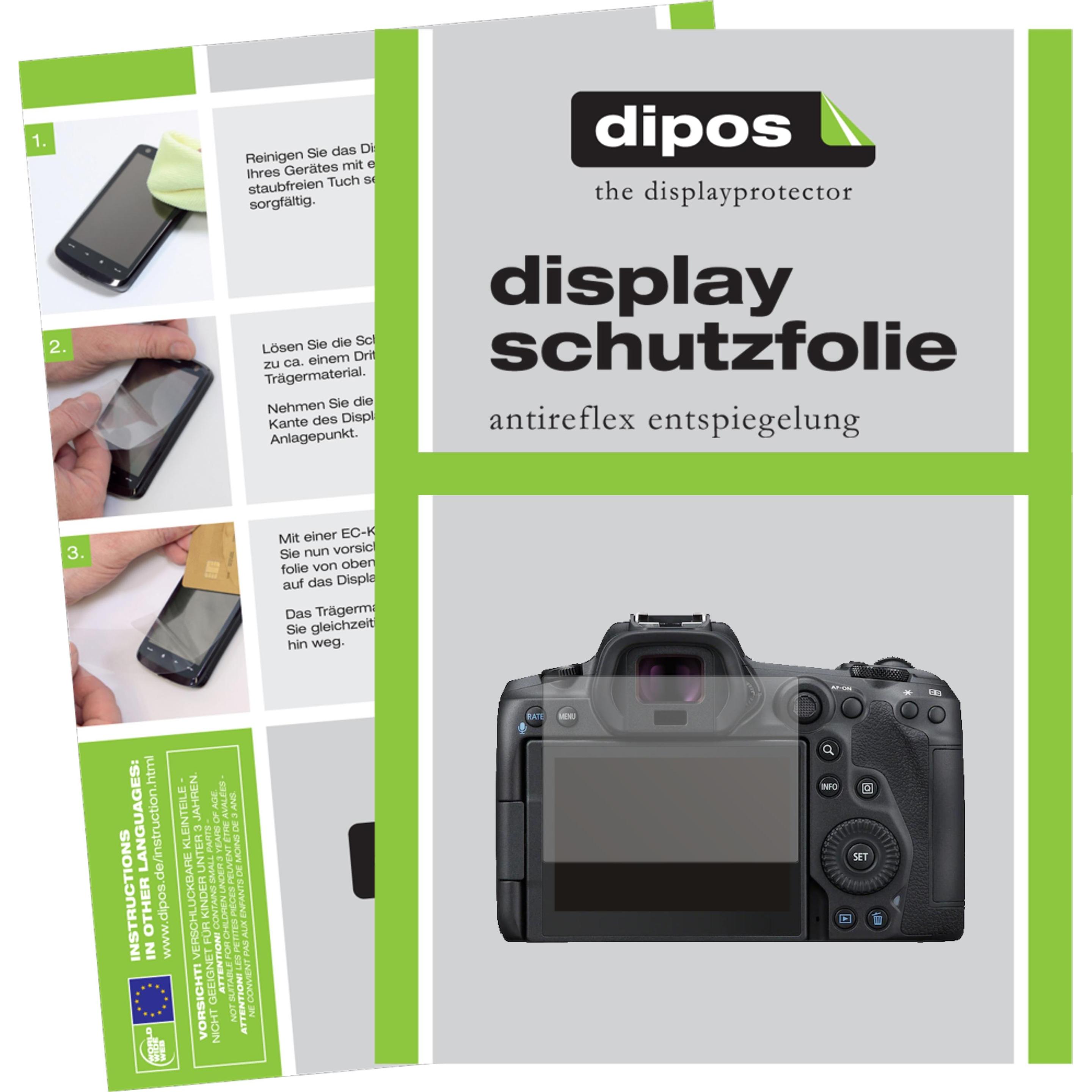 Dipos Displayschutzfolie Antireflex (Displayschutz), Kameraschutz, Transparent