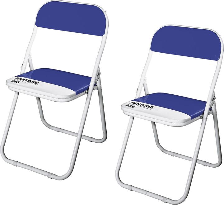 Produktbild Seletti Pantone Klappstuhl, blau, 2er Set