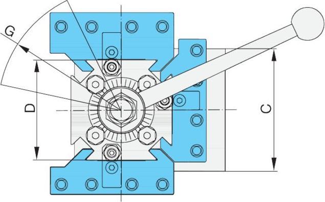Image du produit Parat Support interchangeable WDL Usinage intérieur