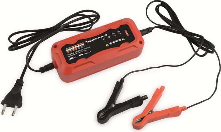 Image du produit Mannesmann Chargeur de batterie automobile (12V, 6V, 4 A)
