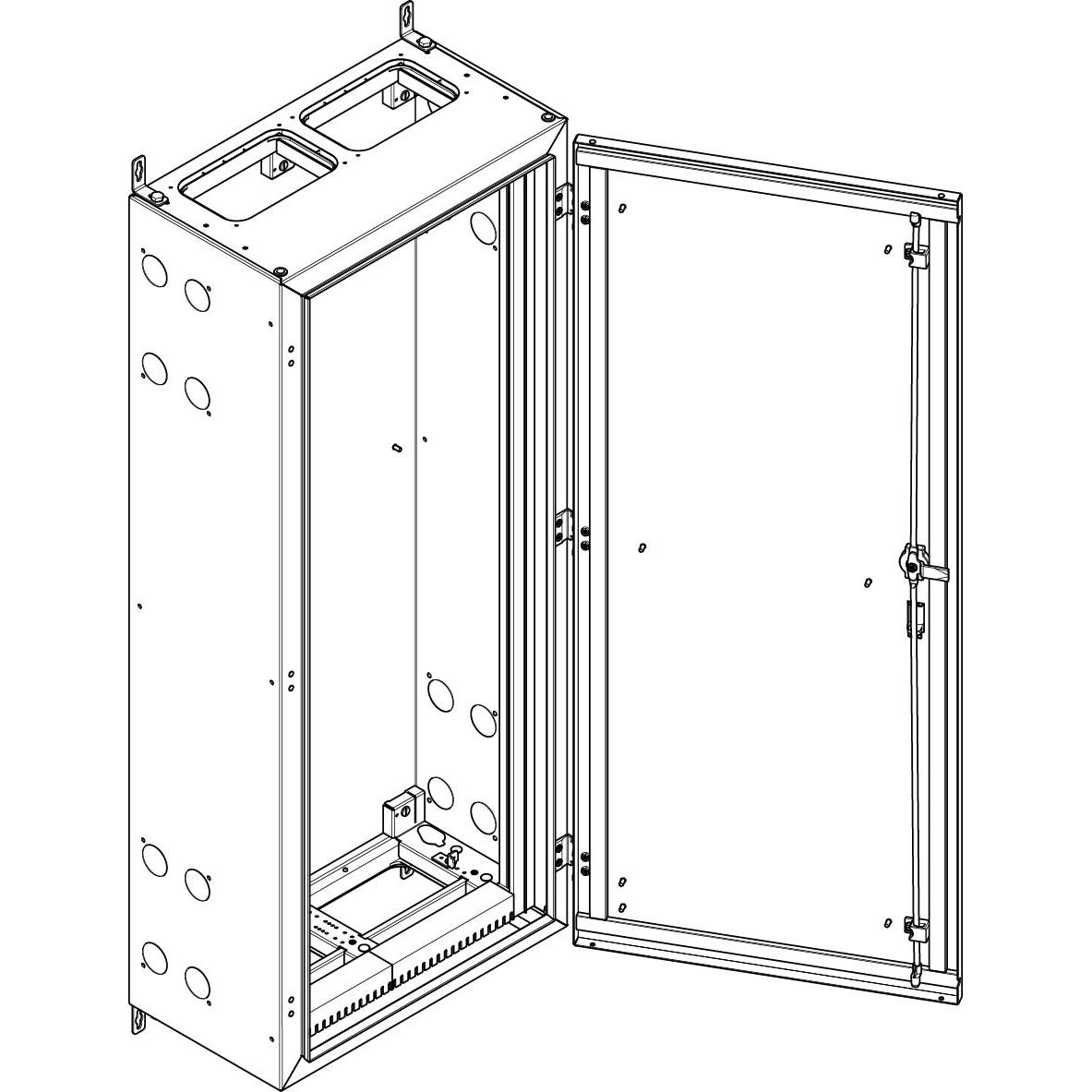 ABN NT29P, Serverschrank Zubehör, Weiss