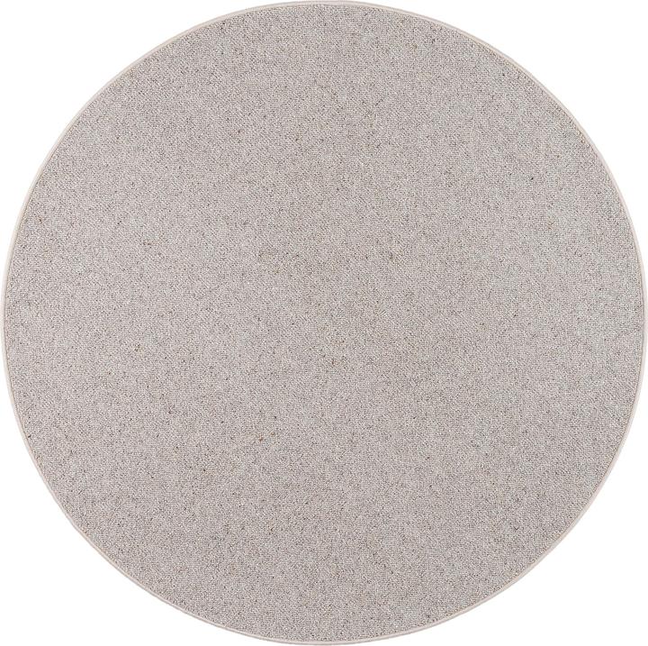 Actual product image Berber Nature Carpet Wool Round (100 x 100 cm)