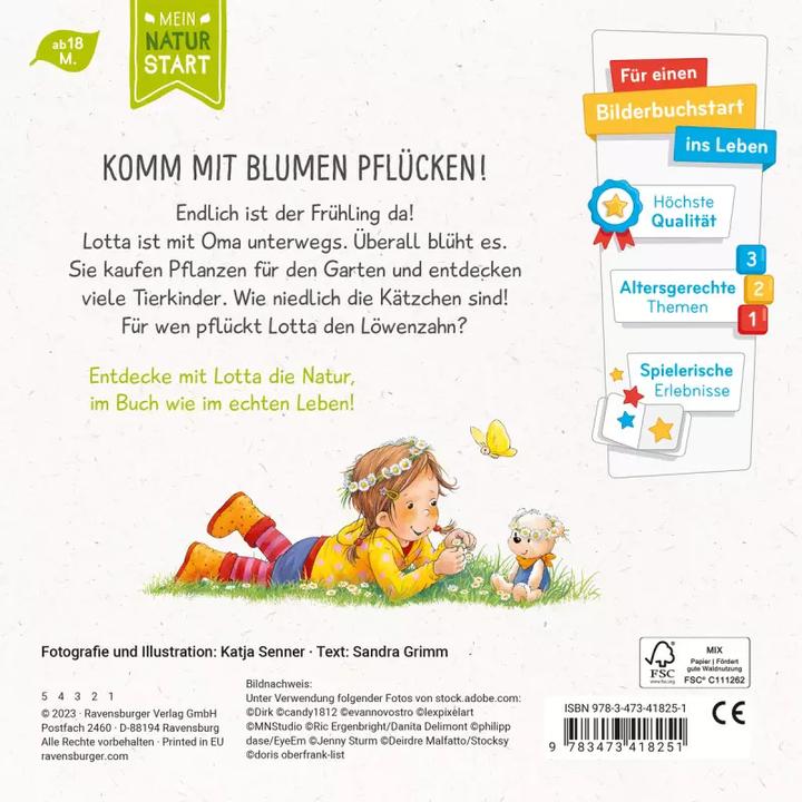 Produktbild Ravensburger Lotta entdeckt die Welt: Im Frühling (Deutsch, Sandra Grimm, 2023)