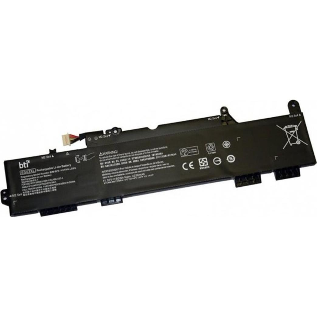 HP 933321-855-BTI (3 Zellen, 4330 mAh), Notebook Akku, Schwarz