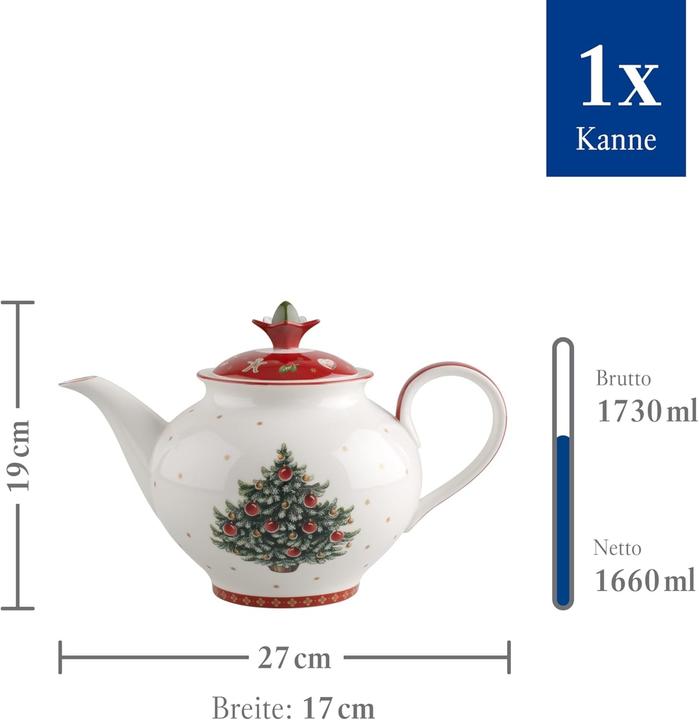 Produktbild Villeroy & Boch Kanne mit Deckel Toy's Delight (1.50 l)