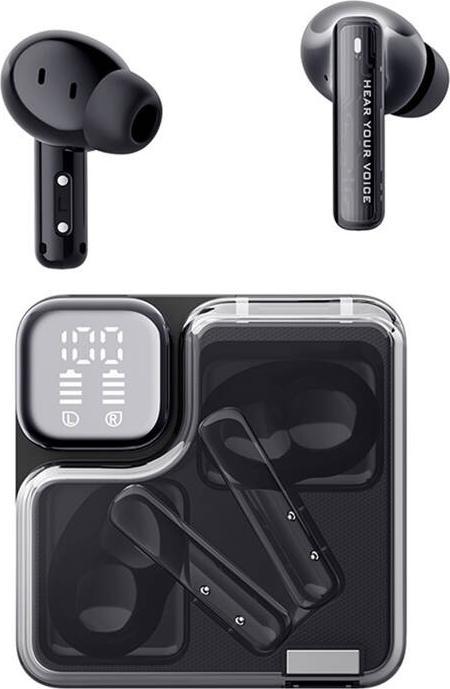 Actual product image QCY TWS MeloBuds Neo T31 Headphones (black) (ANC, 24 h, Wireless)