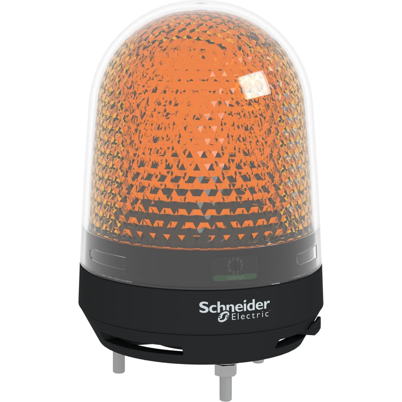 Schneider Electric, Personenschutz, Orange LED Beacon w/ Buzzer, 110-230Vac