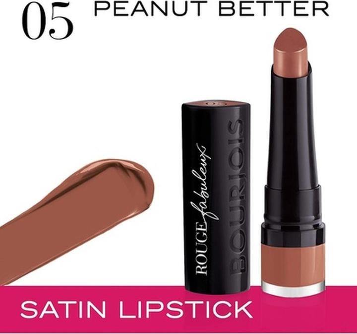 Actual product image Bourjois Rouge Fabuleux (05 Peanut Better)