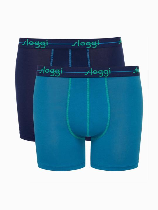 Produktbild Sloggi Herren-Boxershorts, 2er-Pack, elastisch (54, 2er Pack)