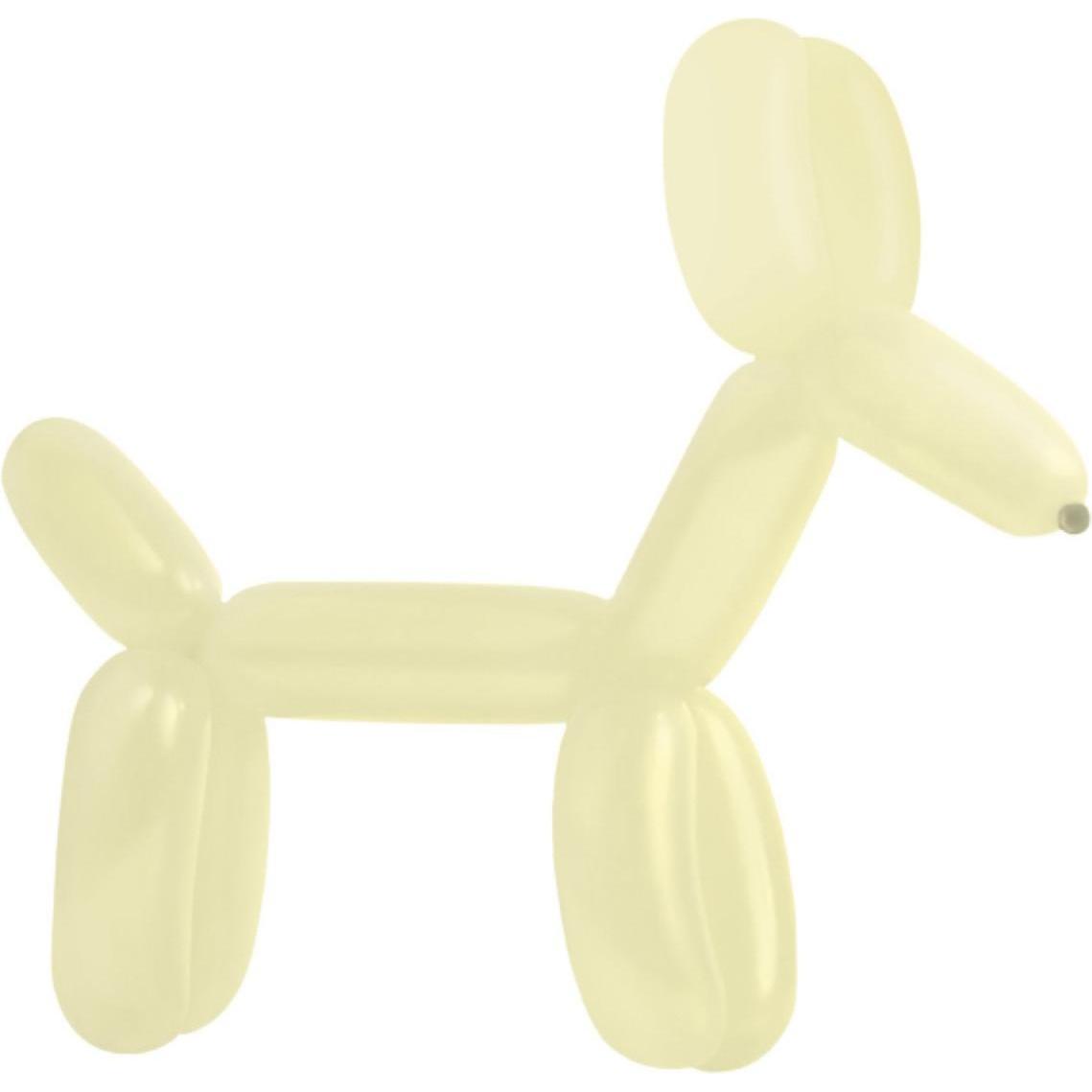 Amscan Ballon de modelage E260 - Vanille