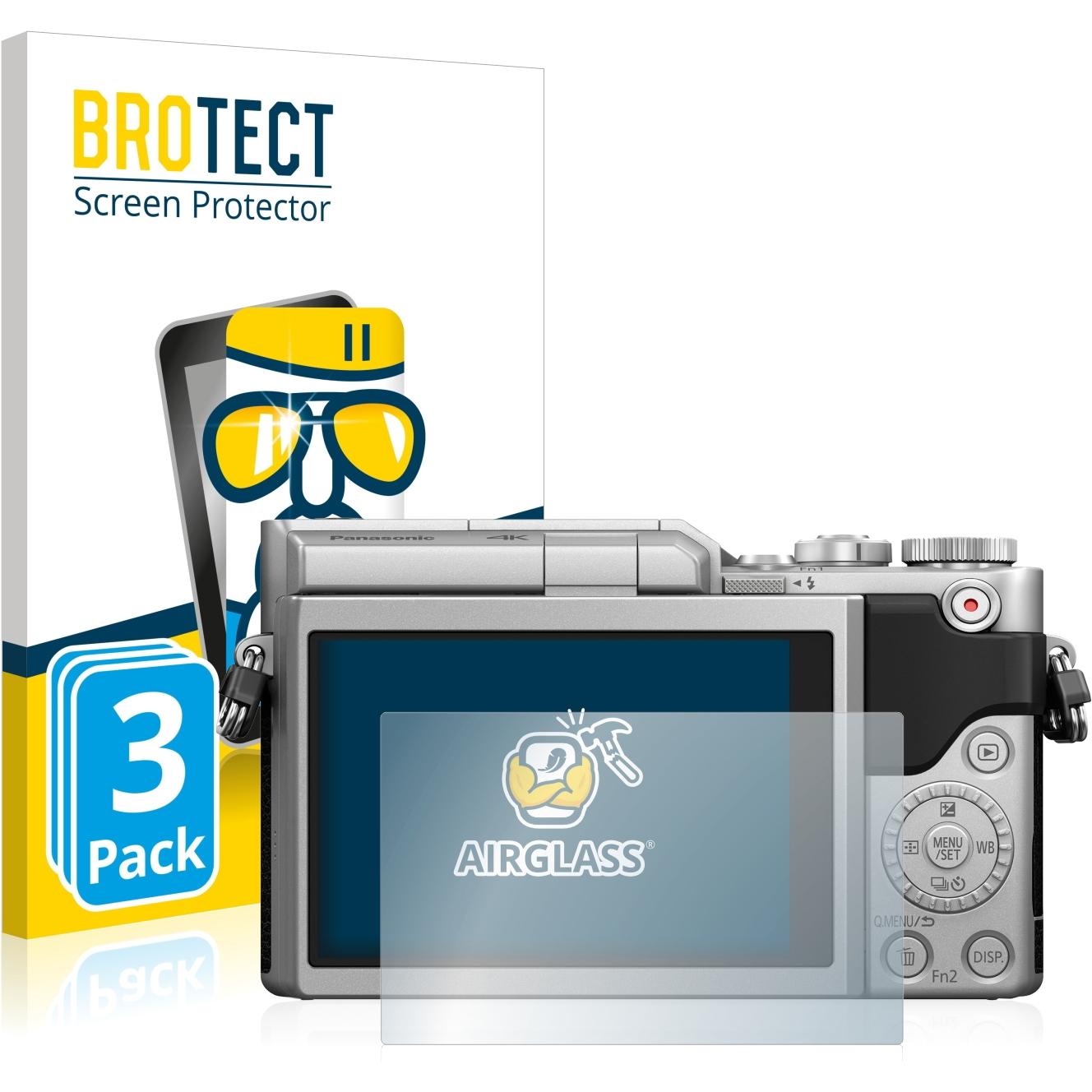 BROTECT AirGlass Panzerglasfolie (Displayschutz, Lumix DC-GX880), Kameraschutz