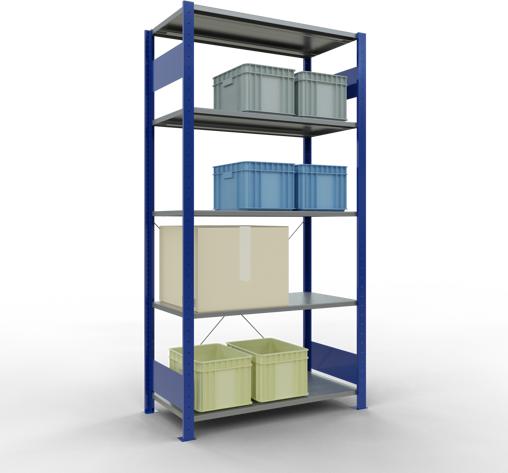 Actual product image Schulte Lagertechnik MULTIplus85 basic racking system with cross braces