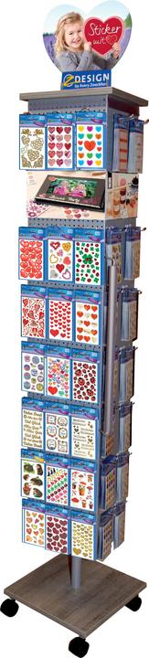 Produktbild Z-Design Bodendrehsäule (840 Sticker)