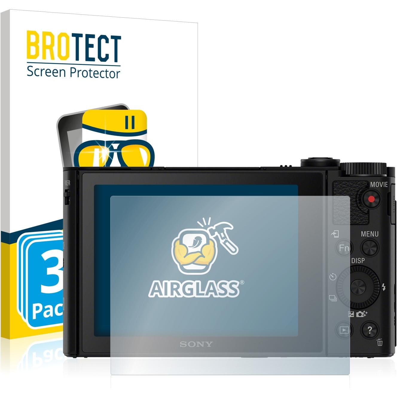 Thumbnail - BROTECT AirGlass Panzerglasfolie (Displayschutz, DSC-WX500), Kameraschutz