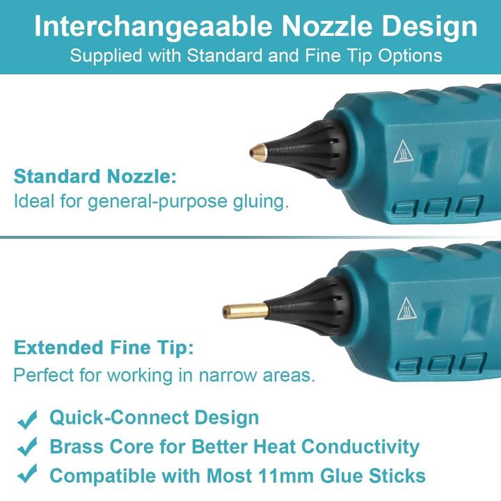 Image du produit Waitley Kabellose Heissklebepistole für 18V Akku