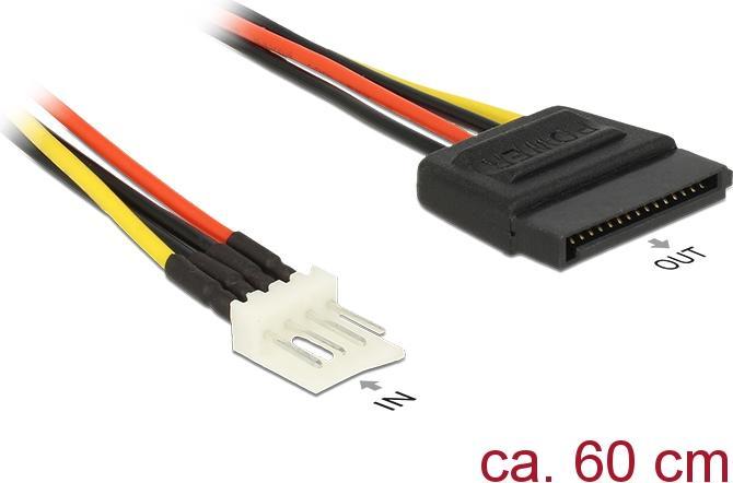 Produktbild Delock Stromkabel 15 PIN SATA Power (M) (60 cm, 15 pin S-ATA)