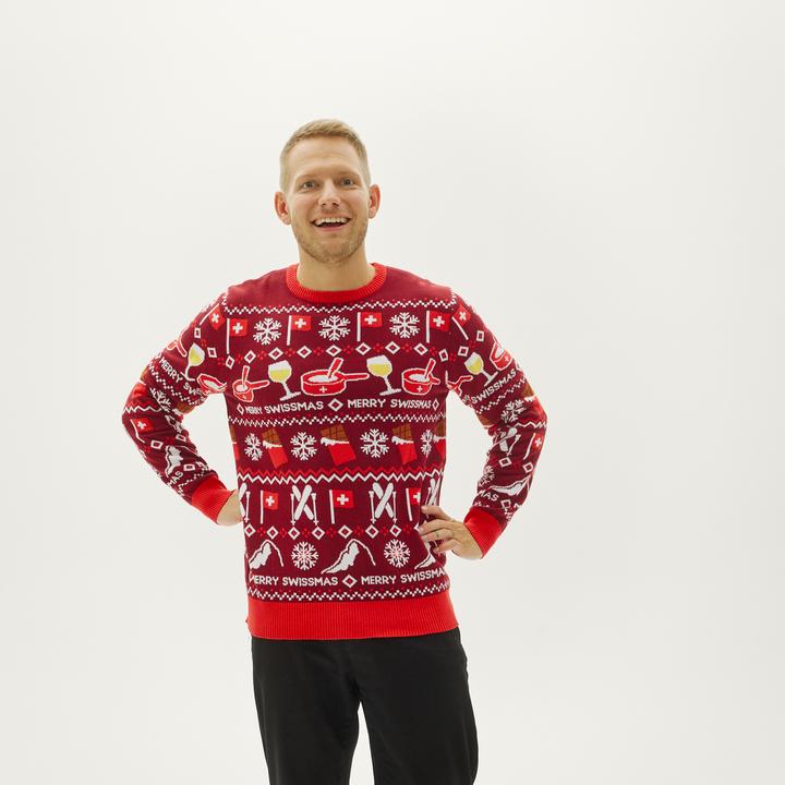 Image du produit Christmas Sweats Joyeux Noël suisse (L)