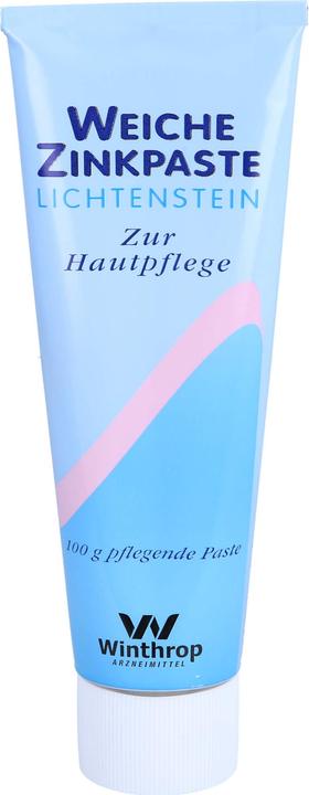 Actual product image Zentiva Lichtenstein Soft Zinc Paste, 100 g Cream (Body cream)