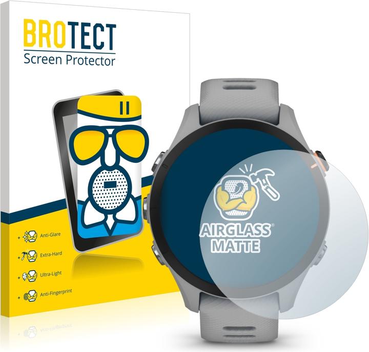 Produktbild BROTECT AirGlass Panzerglasfolie Matt (Forerunner 255S Music)