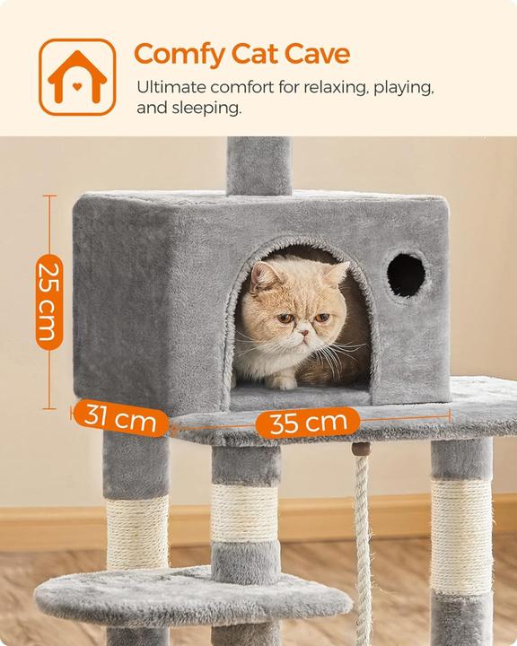 Produktbild Feandrea Kitty (143 cm, Grau)