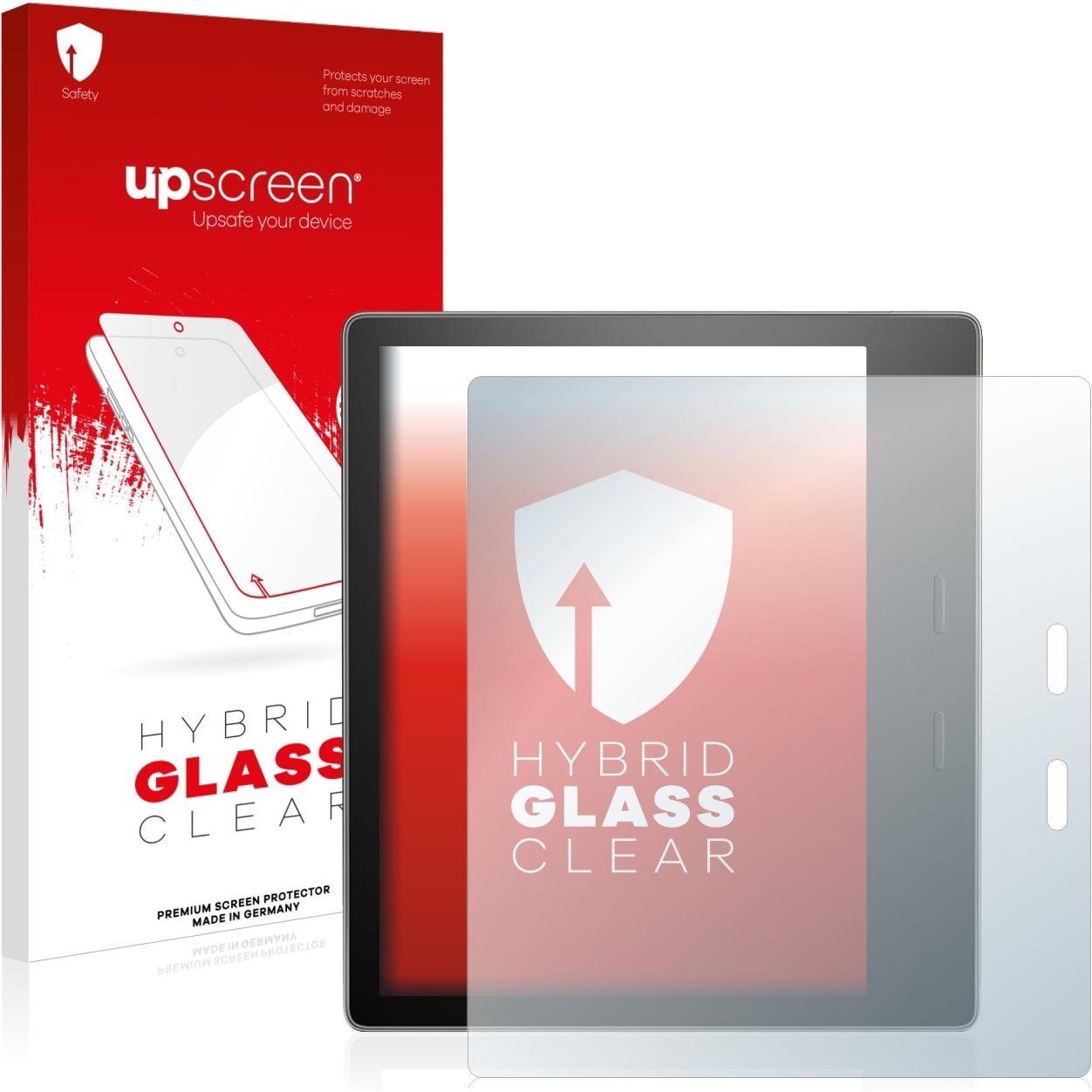 upscreen Scratch Shield Panzerglasfolie (Kindle Oasis), eReader Zubehör, Transparent