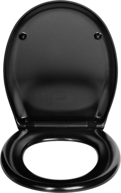 Produktbild Wenko WC-Sitz Rieti schwarz