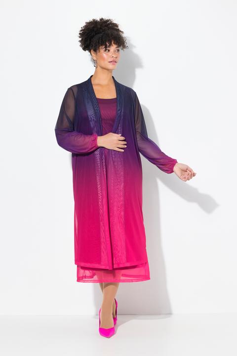 Produktbild Miamoda Jacke, gerade Passform, Mesh mit Farbverlauf (44)