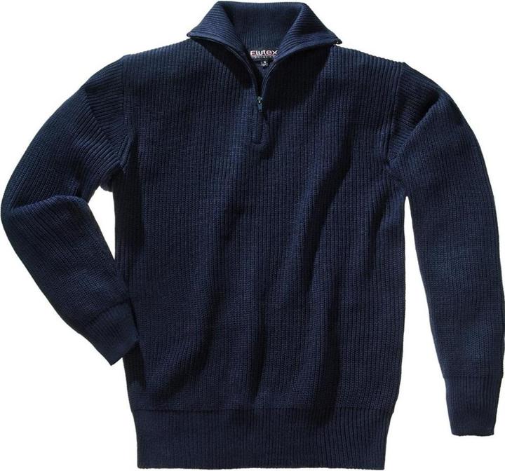 Produktbild Magni Troyer-Pullover, mit RV, Gr. M, marine (M)