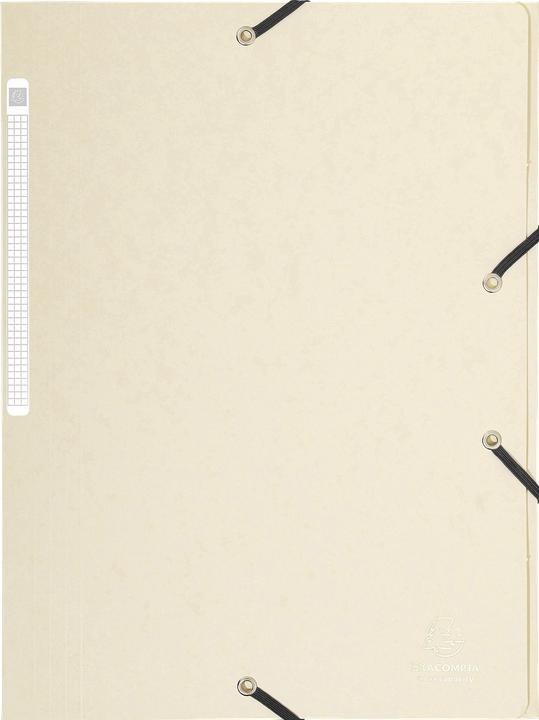 Produktbild Exacompta Gummibandmappe A4 Vanille (A4, 1x)