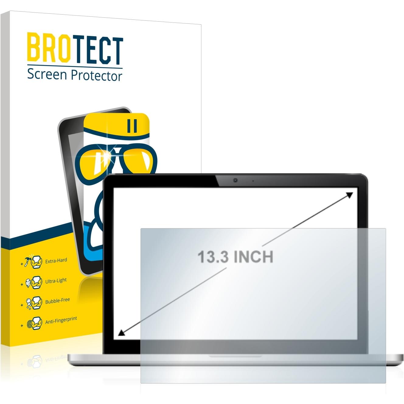 BROTECT AirGlass Panzerglasfolie (33.80", 16 : 9), Notebook Schutzfolie