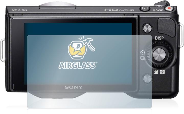 Produktbild BROTECT AirGlass Panzerglasfolie (Displayschutz, NEX-5N)