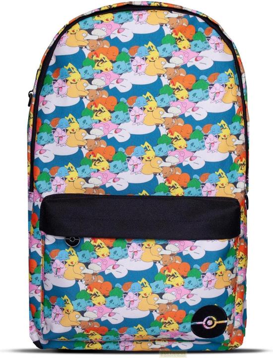 Difuzed Pokemon Rucksack Starter Pokemon All over Print