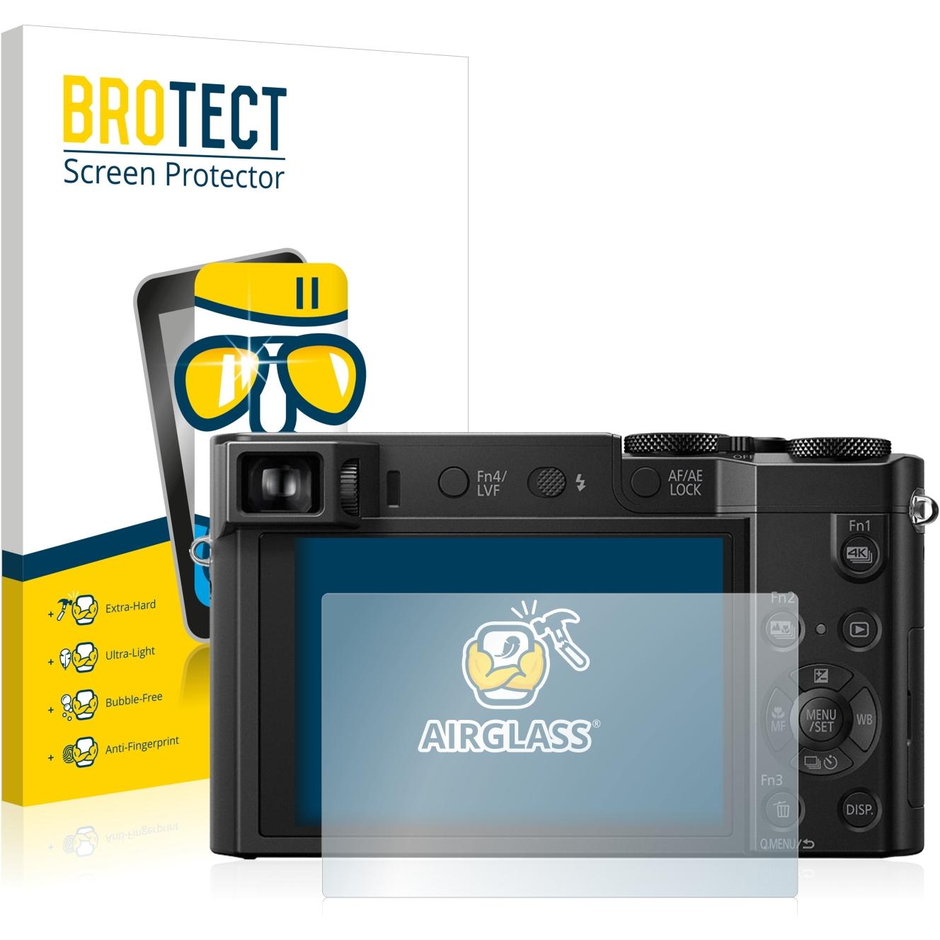 BROTECT AirGlass Panzerglasfolie (Displayschutz), Kameraschutz