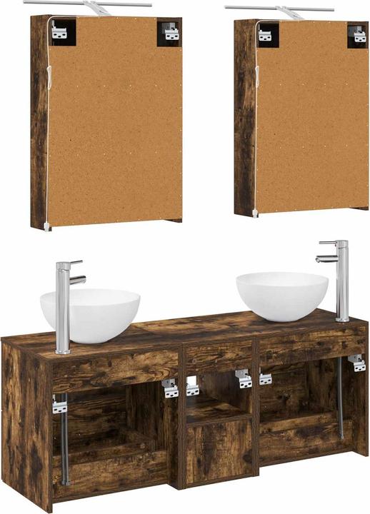 Actual product image vidaXL LED Badezimmer Set