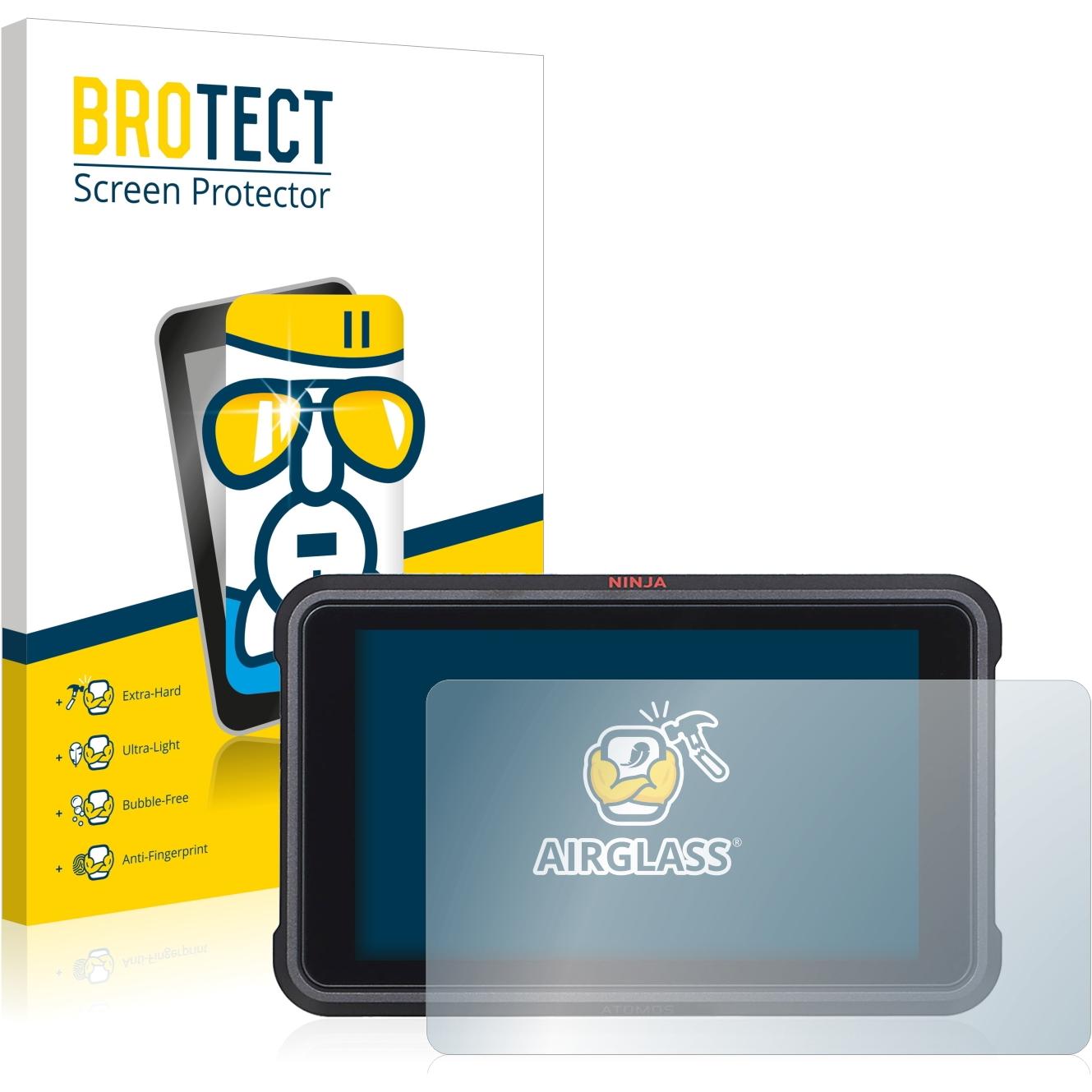 BROTECT AirGlass Panzerglasfolie (1 Stück, Ninja V), Tablet Schutzfolie