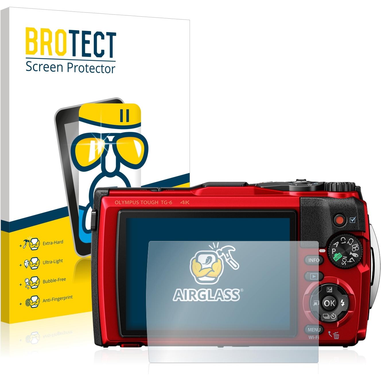Thumbnail - BROTECT AirGlass Panzerglasfolie (Displayschutz, Tough TG-6), Kameraschutz
