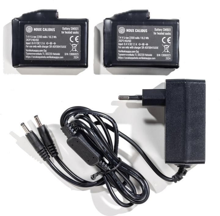 Actual product image Noux Calidus Heated Socks, size L (L)