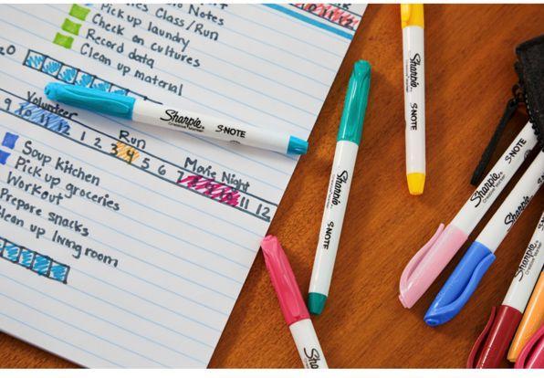 Actual product image Sharpie Permanent marker S-Note Creative 1-5 mm, 12 pieces (12x)