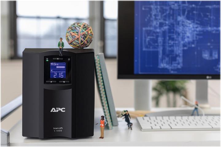Image du produit APC Smart-UPS (1000 VA, 600 W, Line-interactive Onduleur)