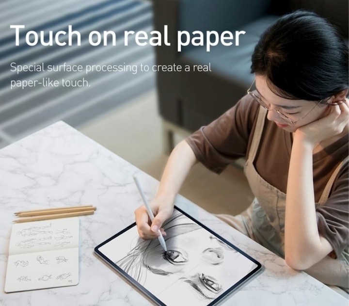 Image du produit Baseus iPad mini 4 / 5 Film de protection Paper Feel (1 pièce(s), IPad Mini 4)