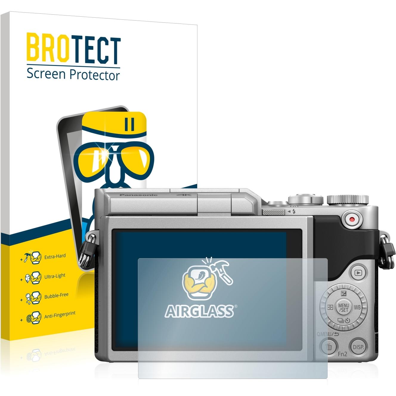 BROTECT AirGlass Panzerglasfolie (Displayschutz, Lumix DC-GX880), Kameraschutz