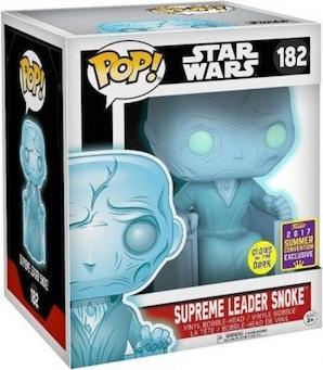 Image du produit Funko Pop 15 cm Phosphorescent SDCC 2017 Star Wars Supreme Leader Snoke Edition Limitée