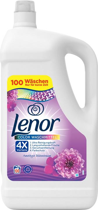 Image du produit Lenor Améthyste Rêve floral (100 Cycles de lavage, Lessive liquide)